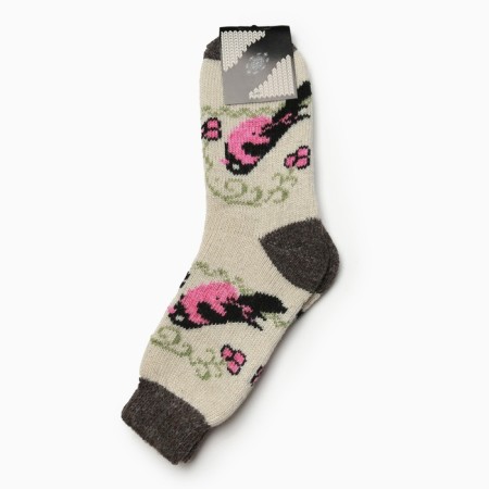 Women's socks, white color, size 23-2