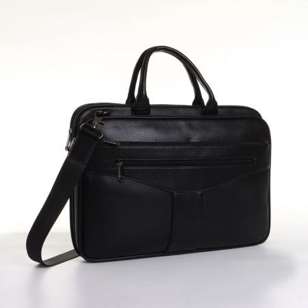 Male bag, black color-2