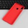 Pero cover, for Samsung A22, silicone, red