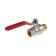Ball bar Valtec Base, internal/outer thread 1/2 ", handle
