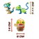 YCOO Biode robot, double goep, dragon and turtle