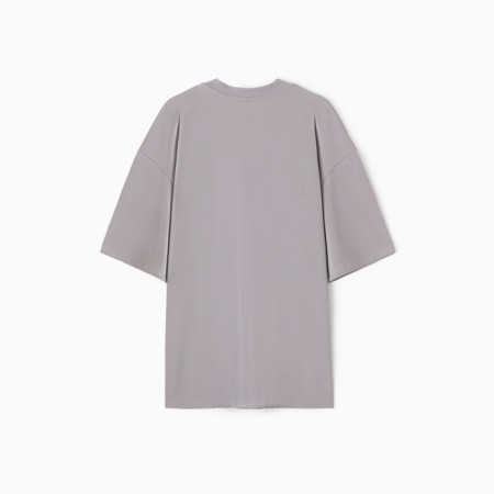 Men's T -shirt Minaku: Basic Line Man Color gray, size 54-3
