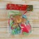 Soft suspension "Angel - a train with hearts" 10*7 cm multi -colored