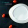 Porcelain dish for feeding Magistro "Cerera", 21 × 18.7 cm, blue color