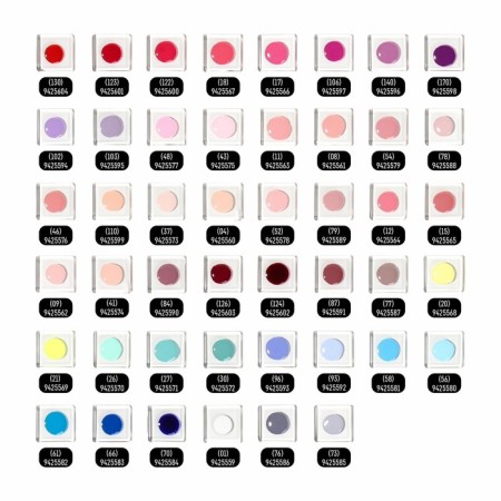 Gel nail polish, "Classic Colors", 3 phase, 8ml, Led/UV, cream strawberry color (41)-5