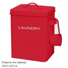 Контейнер для порошка Lenardi, металл, 6.4 л