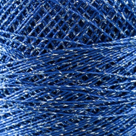 Yarn "Camelia" 70% polyester, 30% lurers 190m/25 ± 5g (428 cornflower)-3
