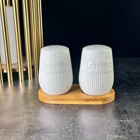 Набор солонок на подставке Lenardi Bamboo