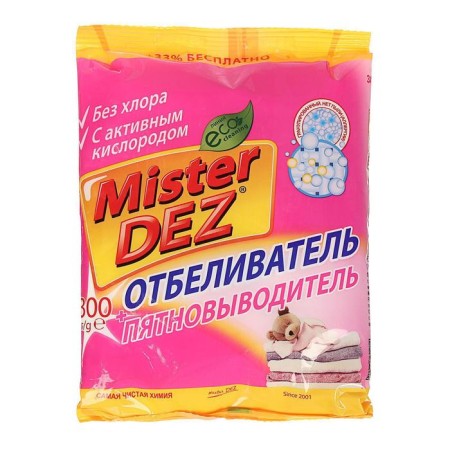 Mister Dez bleach, powder, for tissues, oxygen, 300 g-1