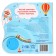 Cardboard book with a music chip "Funny transport", 10 pp., Blue tractor