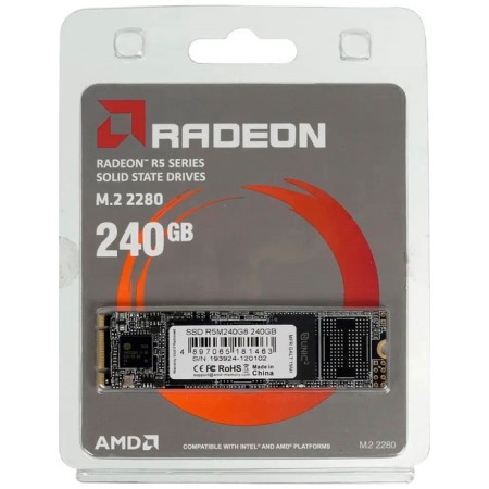 SSD AMD M.2 Radeon R5 240 GB SATA III R5M240G8-4