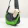 Cracking bag "sling" for animals, 37 x 20 cm, green