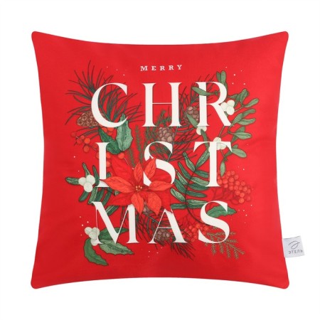Case on the pillow Ethel Christmas, 40*40 cm, 100 p/e, velor