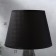 Table lamp 16446/1GR E14 40W gray-black 22x22x34 cm Risalux