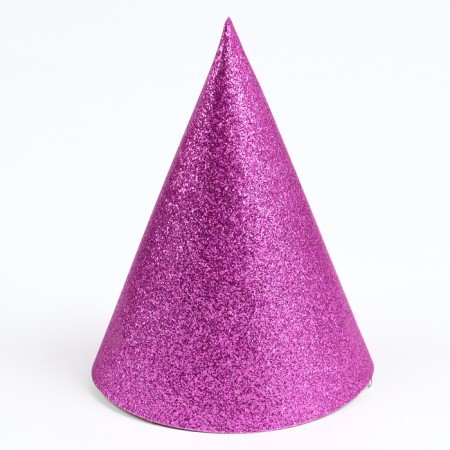 Carnival cap "Shine", set 6 pcs., Pink color-1