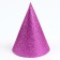 Carnival cap "Shine", set 6 pcs., Pink color