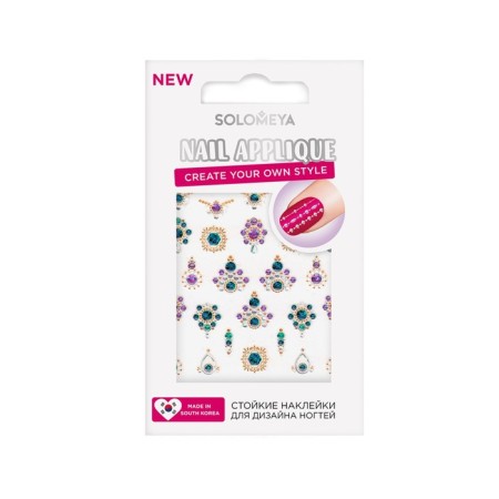 Solomeya Oriental Luxury Nail Design "Eastern Luxury"