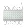 Salon LED backlight, 3 LED, 9x1.1 cm, 12 V, IP68, adhesive base, white light