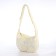 Youth bag with lightning, yellow/white color