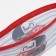 Cosmetic bag-penetration on lightning, PVC, white/red color