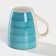 Mug ceramic shade "Sea World", 360 ml, blue color