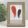 Photo frame plastic 10x15 cm "Eco-style with a gold frame" 17.8x12.8 cm