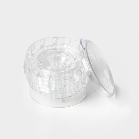 Mill for spices, plastic mechanism, 80 ml, transparent color-4