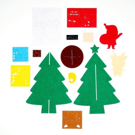 Set for creativity "Christmas tree" adhesive -based jewelry-2