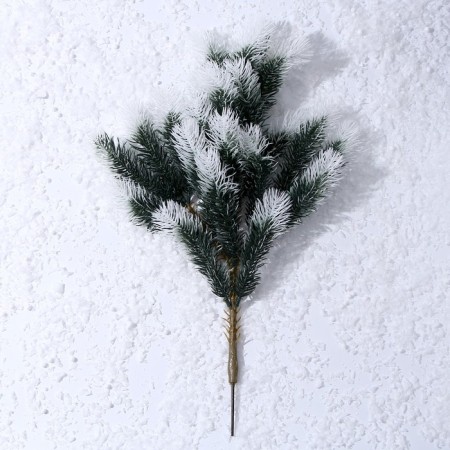 Decor "Branch of Frosty spruce"-2