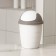 Rambai garbage container, 1.5 l, d = 14.5 cm, h = 21 cm, round, the color is light gray