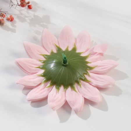 Soap petals "Buds of sunflower. Light pink" 8.5x8.5x3 cm-1