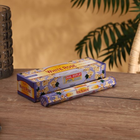 Incense "tulasi" 20 fragrances white rose