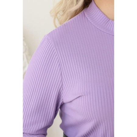 Female dress, size 56, purple color-4