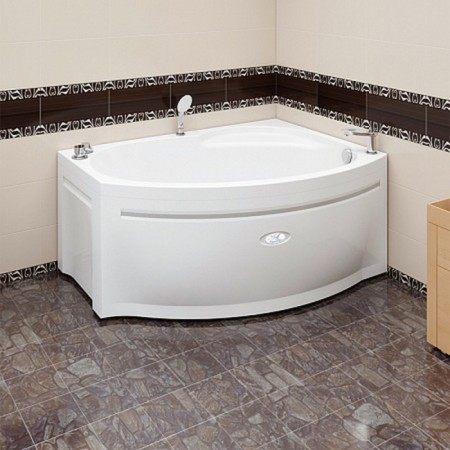 Bath screen Vannesa 2-41-0-2-0-213 "Monti", fastening, right-1