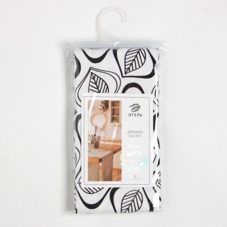 Walking on the table Etel Leaves 40x149cm, 100% HL, sarzha 190 g/m2-8