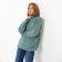 Jumper female minku: casual collection olive color, size 42