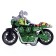 Metallic motorcycle "Chopper", color mix
