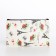 Lightning cosmetic bag, beige color
