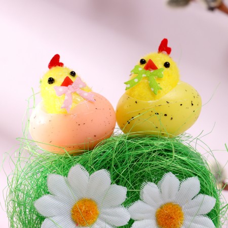 Set for decor Easter "Chickens" 2 × 11 × 11 cm-1