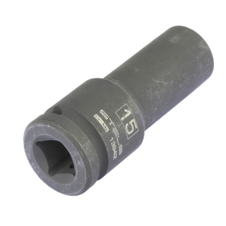 Shock head Stels 13942, 15 mm, 1/2 ", CRMO, hexagonal, elongated