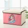 Stellid box for storage with a unicorn lid, 39 × 25 × 25 cm