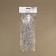 Beads on the threads "Disco ball", 10/4 mm, 2 m, silver color