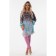 Female trousers, size 46, pink color