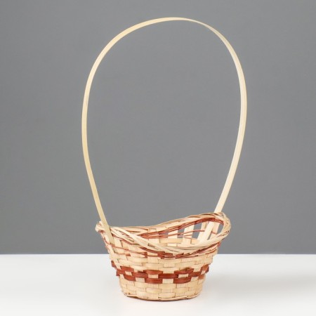 Wicker basket "Rook", 18 × 16 × 6 cm, bamboo-1