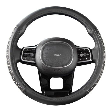 SkyWay braid, eco-leather, Combo-10 m, black-gray, S01102470-9