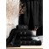 Set of terry towels Black, size 30x50 cm, 50x90 cm, 70x140 cm