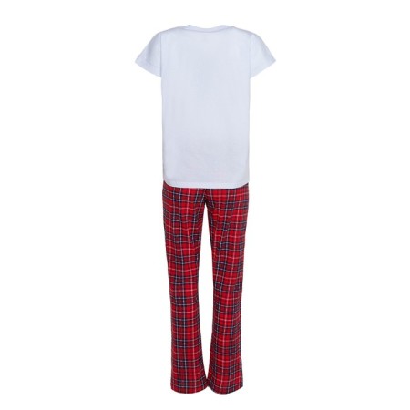 Home female "Good Morning" (T -shirt/trousers), white/red color, size 44-9