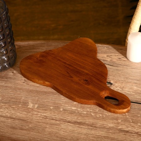 Cutting board 30x24x2 cm, tick tree-1