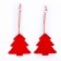 Set of pendants "Christmas trees", 2 pcs.