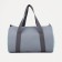 Sports bag with lightning, long belt, without lining, gray color